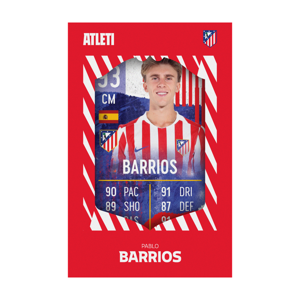 Carta Coleccionable Barrios 25/26 image number null